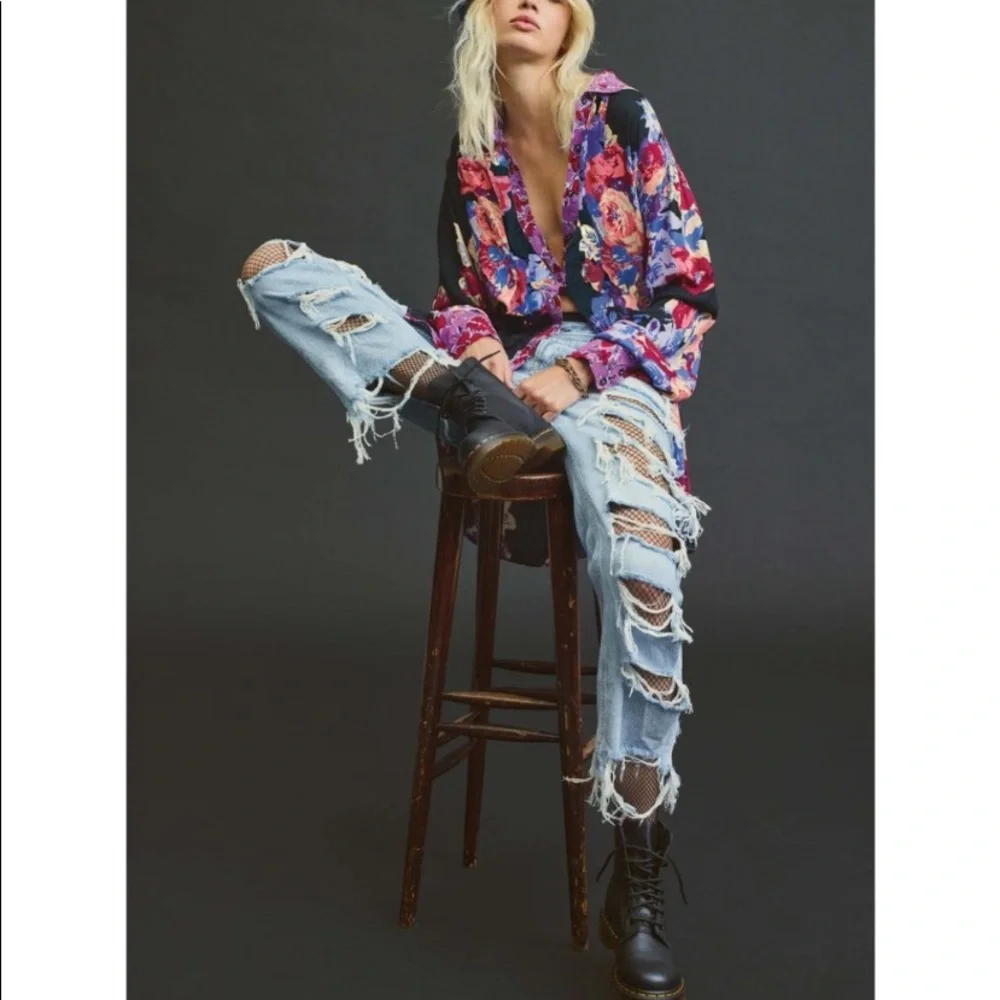 FREE PEOPLE “BRUNCH A BRUNCH”TUNIC/ LAST ONE NO OFFERS - Picture 5 of 10